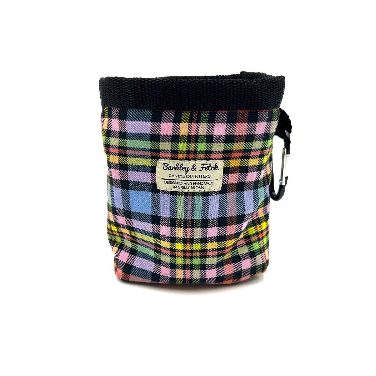 Pastel Rainbow Check Treat Pouch