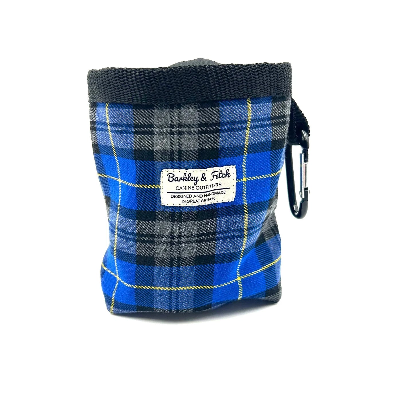Royal Blue Tartan Treat Pouch