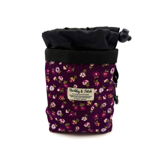 Berry Blossom Corduroy Treat Pouch