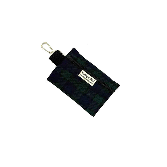Black Watch Poo Bag Holder
