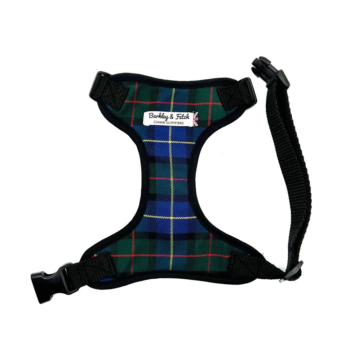 Gunn Tartan Soft Dog Harness