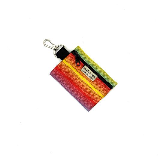 Rainbow Stripe Poo Bag Holder