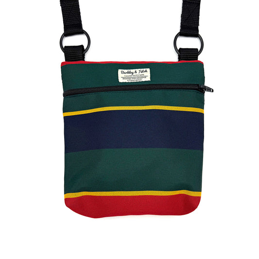 School Stripe Dog Walking Bag