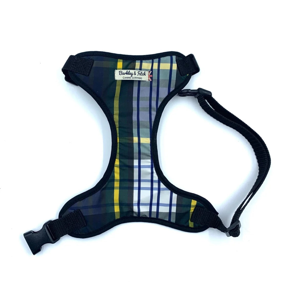Gordon Tartan Soft Dog Harness