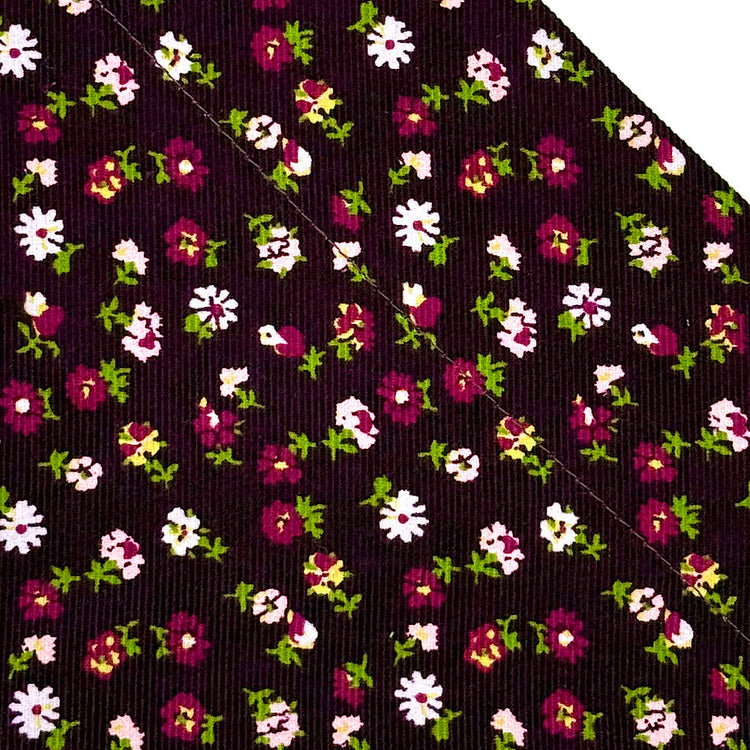 Berry Blossom Corduroy Fabric Collection