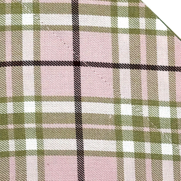 Pale Pink Tartan Fabric Collection