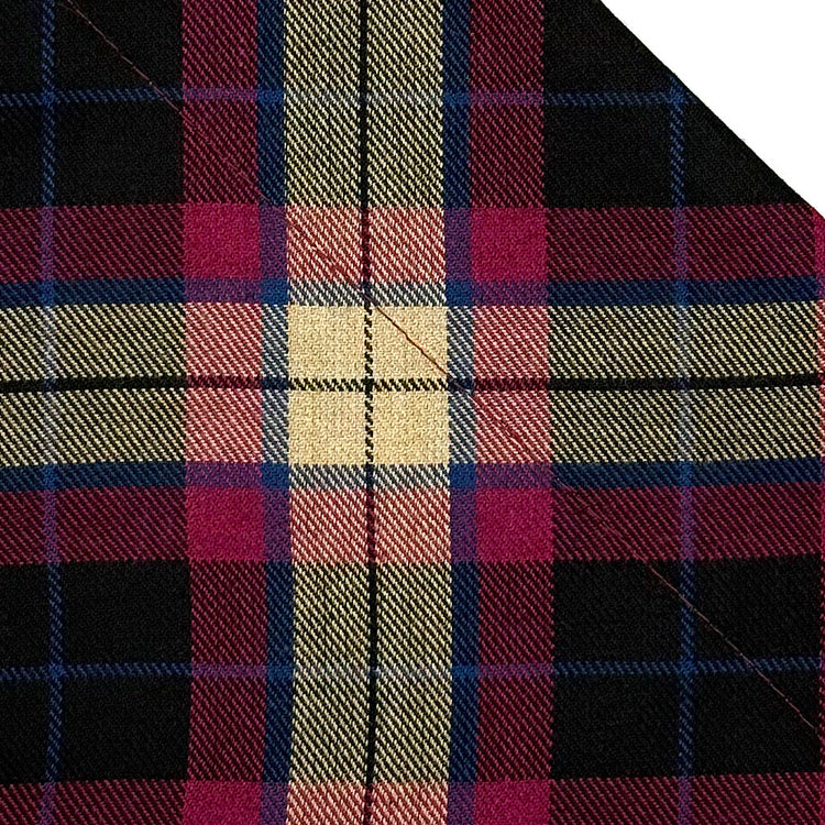 Wine Tartan Fabric Collection