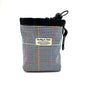 Navy Dogtooth Check Treat Pouch