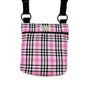 PinkBerry Check Dog Walking Bag