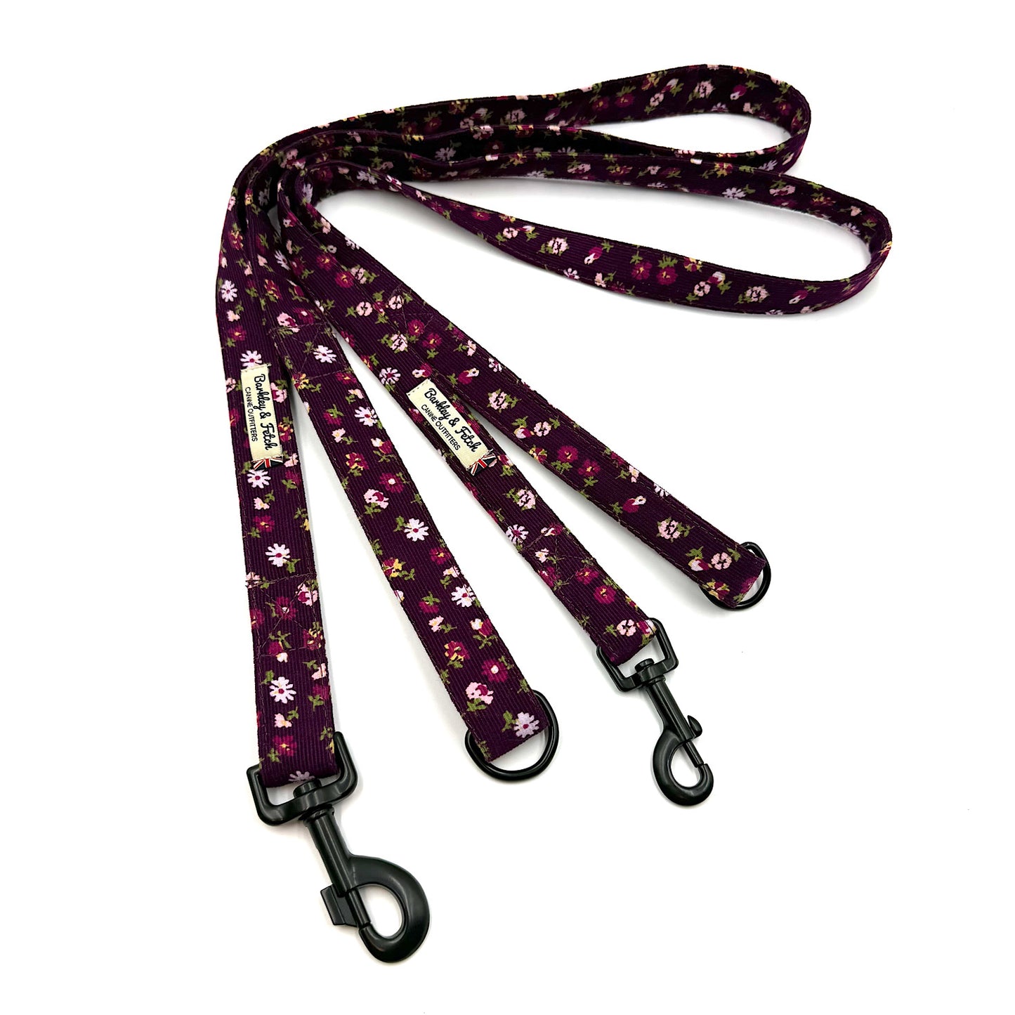 Berry Blossom Print Dog Lead