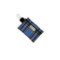 Pale Blue Tartan Poo Bag Holder