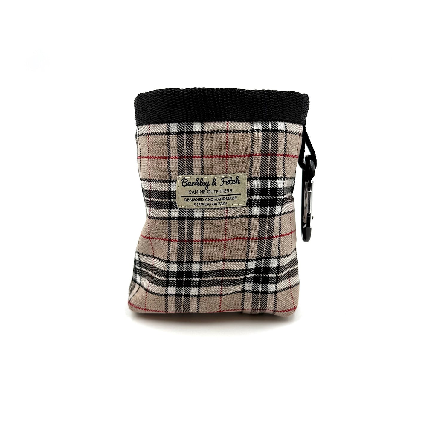 Caramel Tartan Treat Pouch