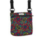 Cherry Paisley Corduroy Dog Walking Bag