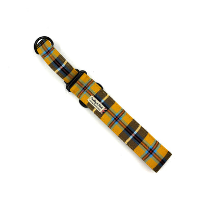 Cornish Tartan Martingale Dog Collar