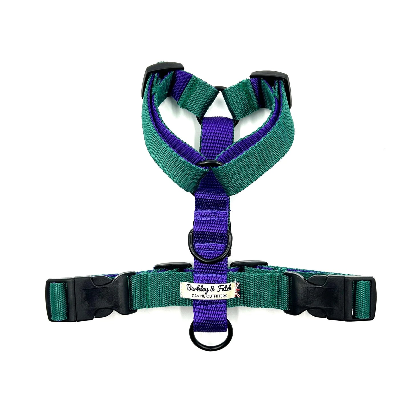 Colour Block Webbing Strap Dog Harness