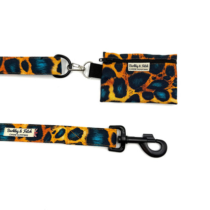 Funky Leopard Print Poo Bag Holder