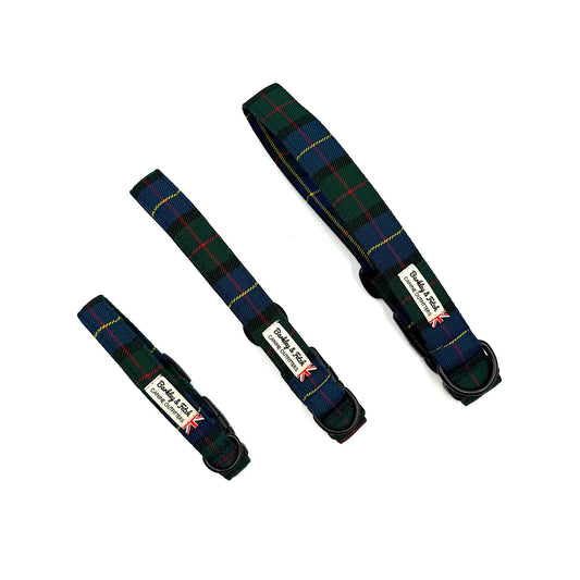 Gunn Tartan Dog Collar