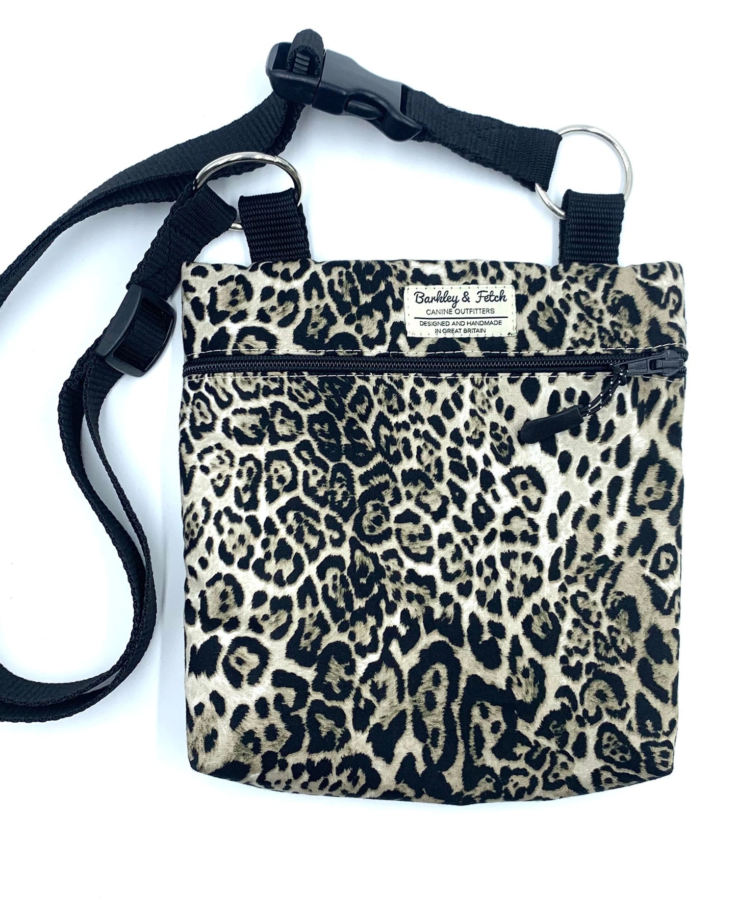 Leopard Print Dog Walking Bag