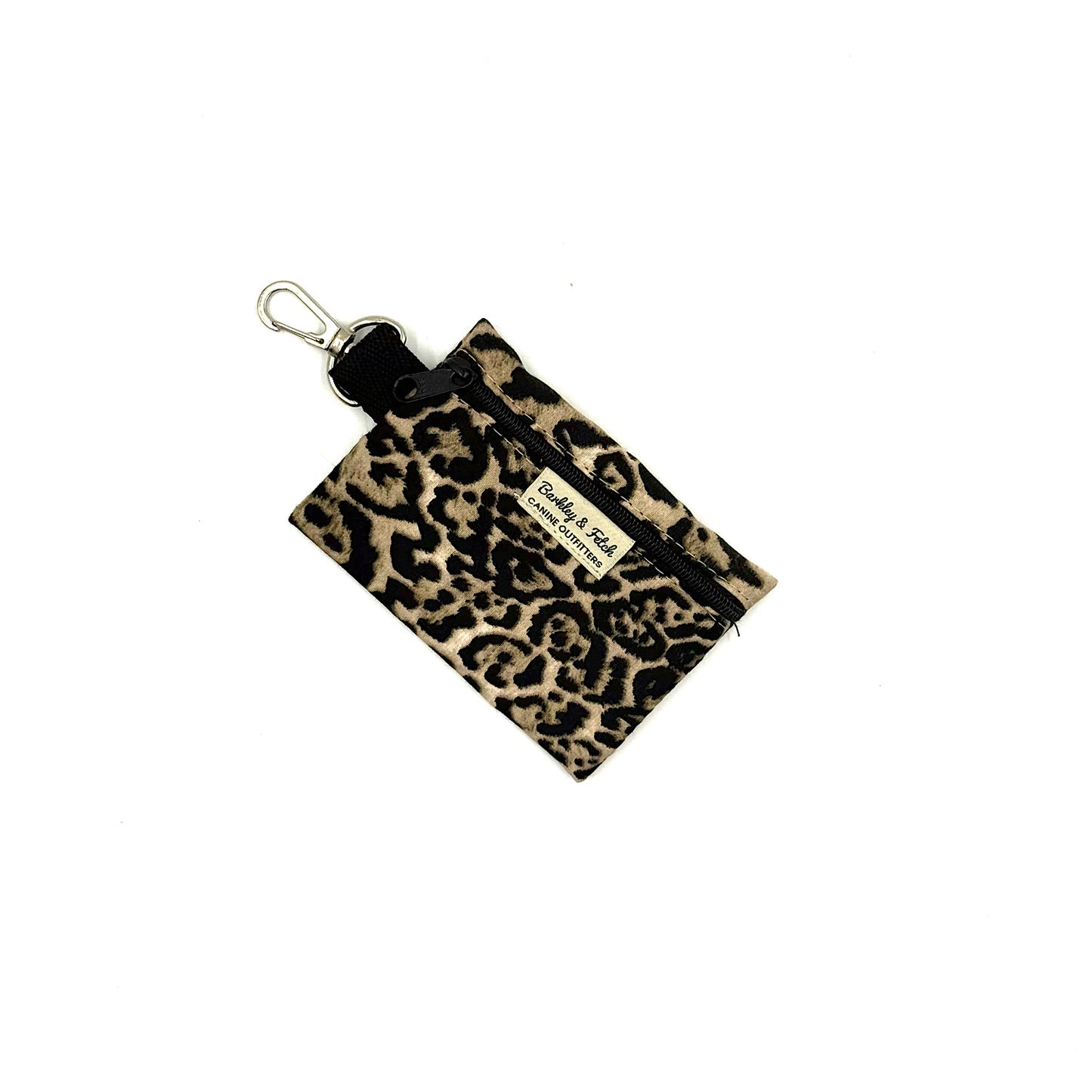 Leopard Print Poo Bag Holder