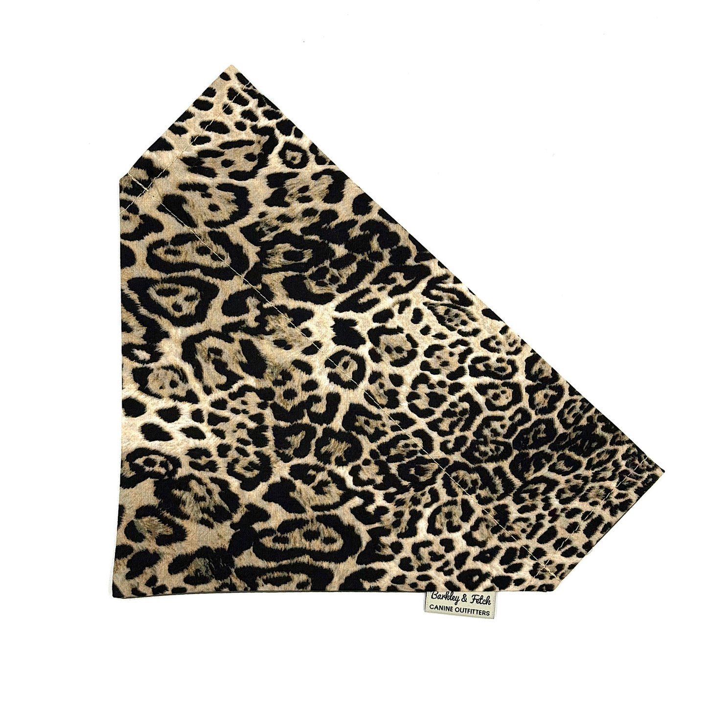 Leopard Print Dog Bandana