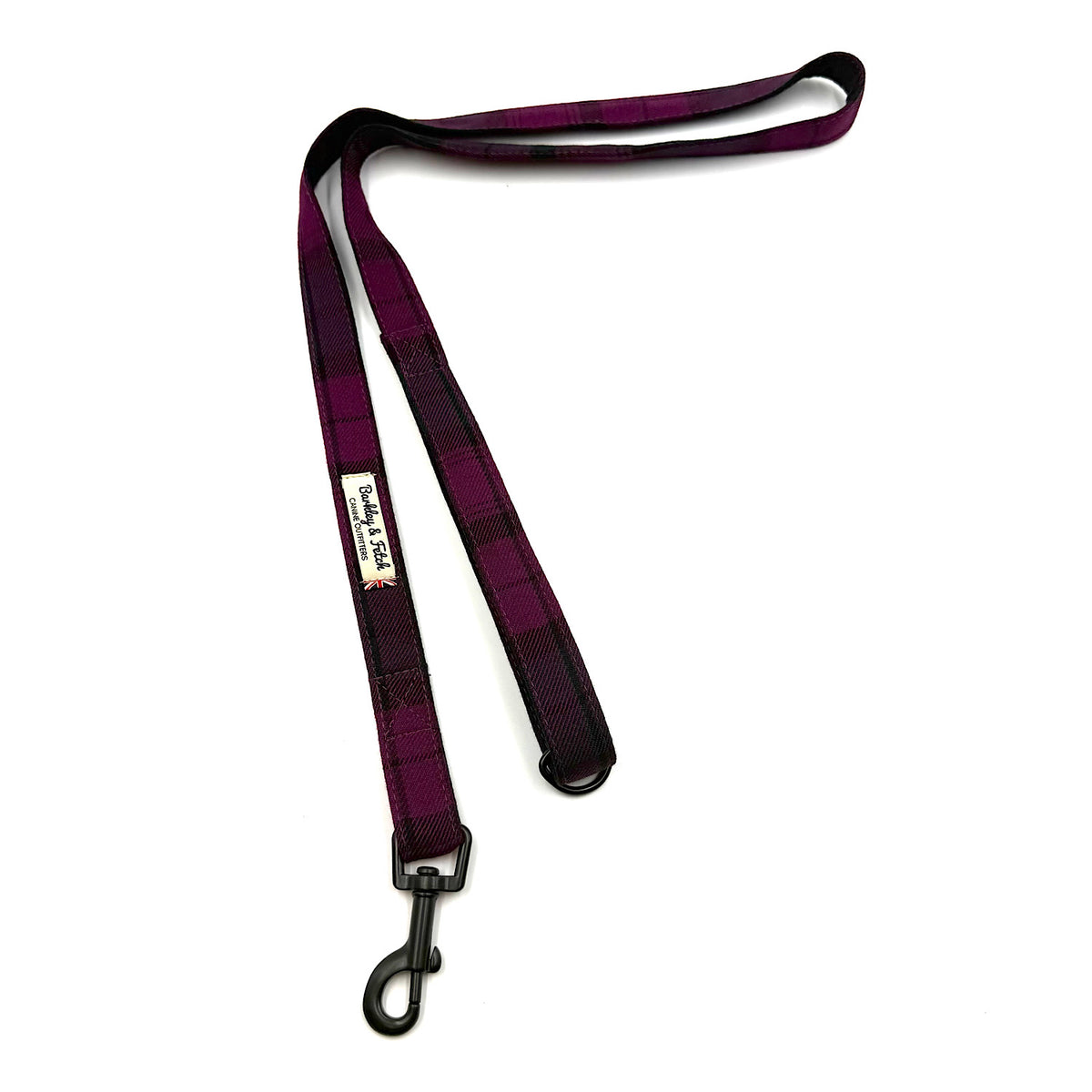 Mulberry Tartan Dog Lead