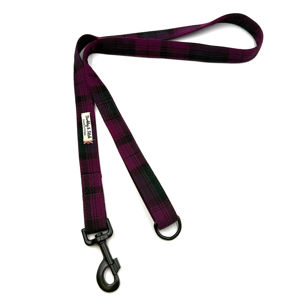Mulberry Tartan Dog Lead