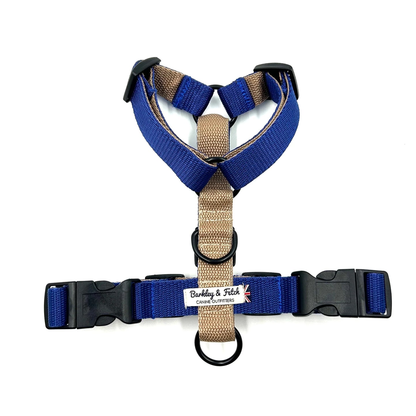 Colour Block Webbing Strap Dog Harness