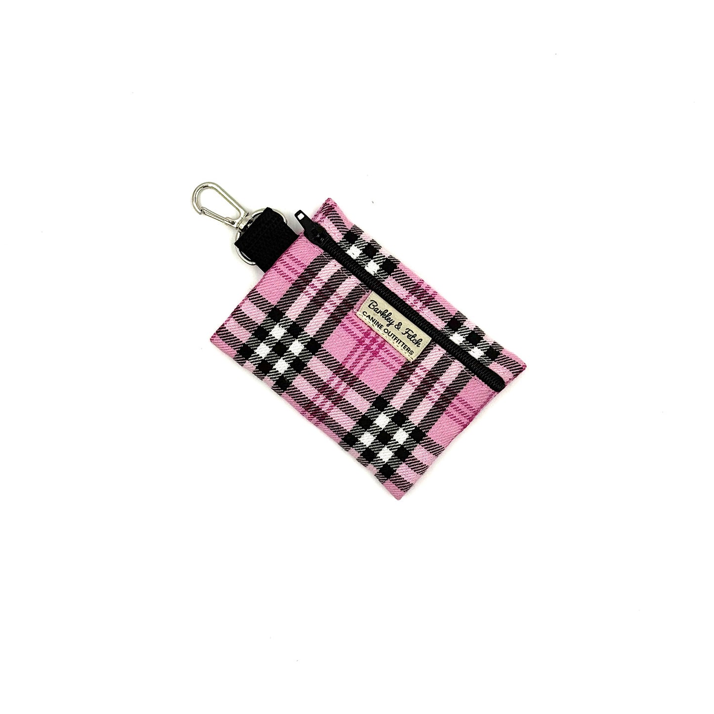 PinkBerry Check Poo Bag Holder