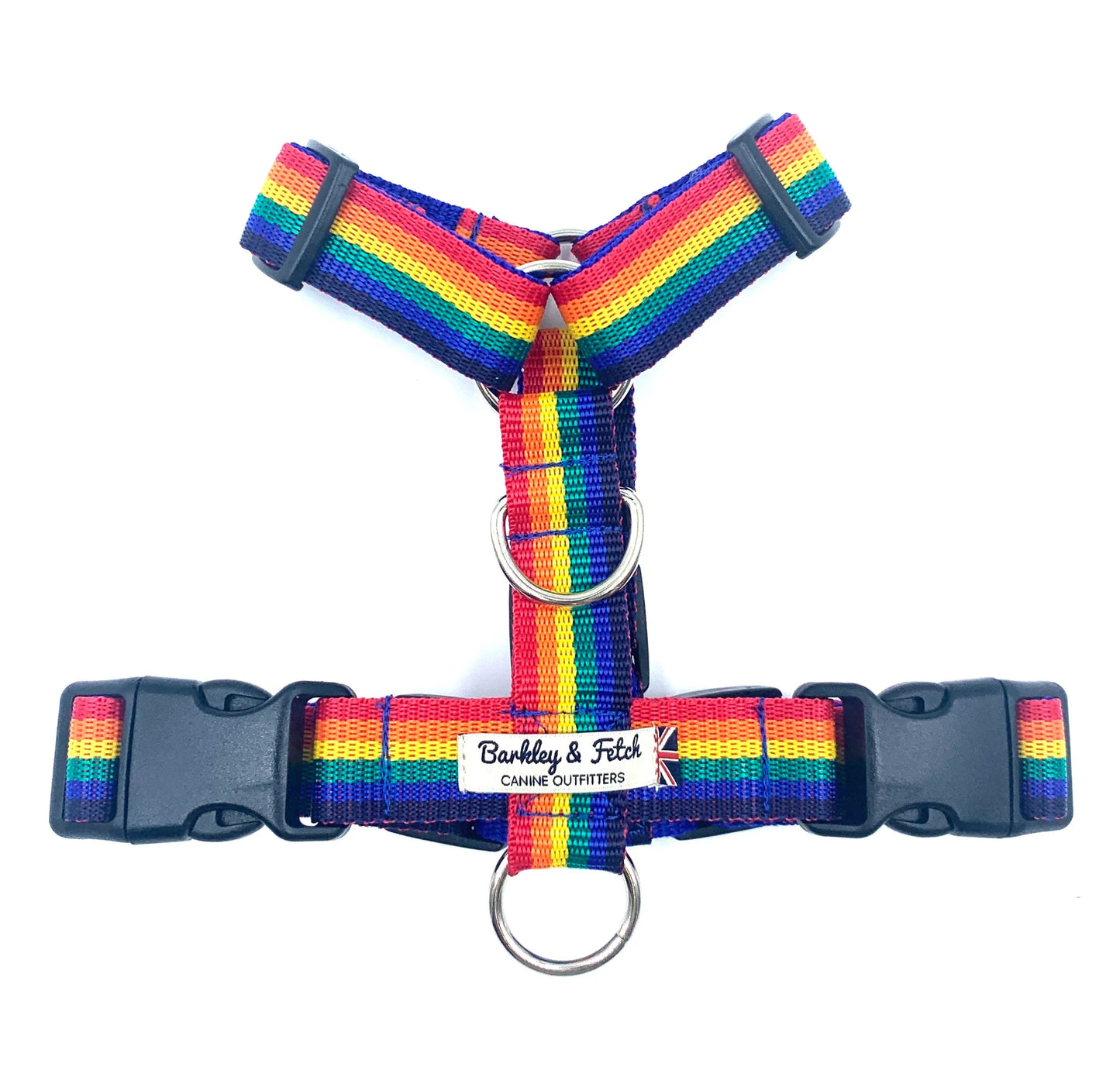 Colour Block Webbing Strap Dog Harness