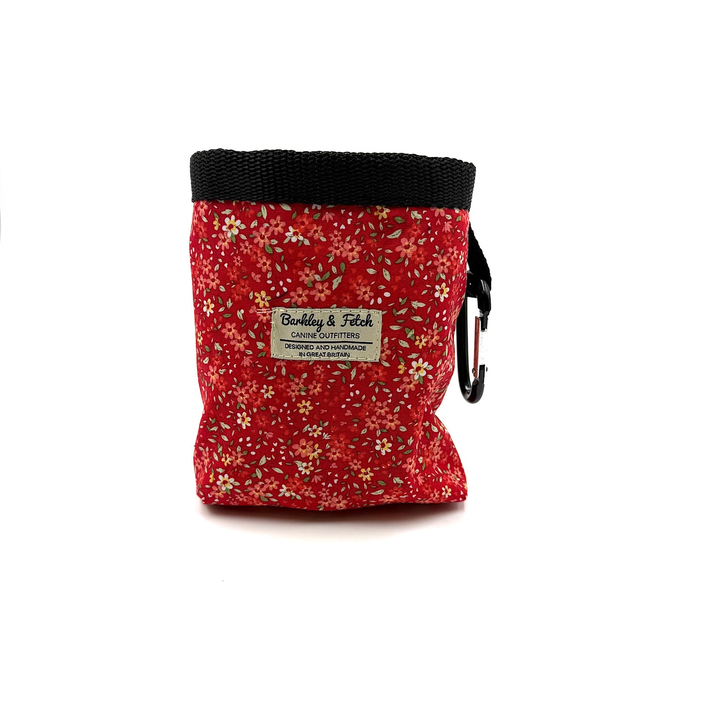 Red Ditsy Print Treat Pouch