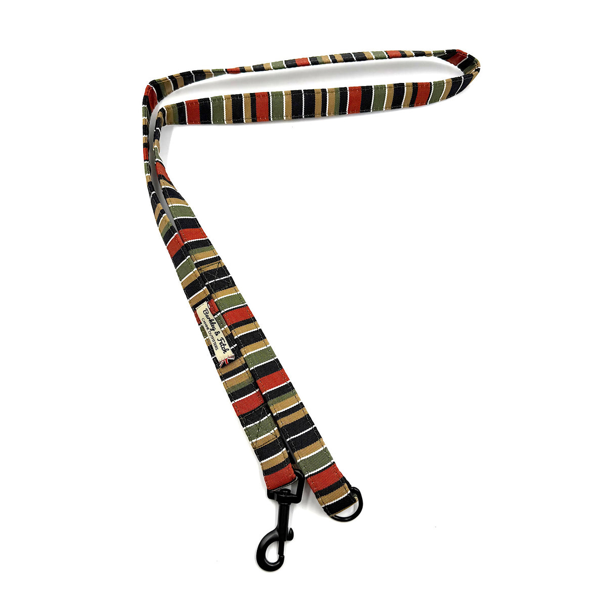 Roman Stripe Weatherproof Dog Lead