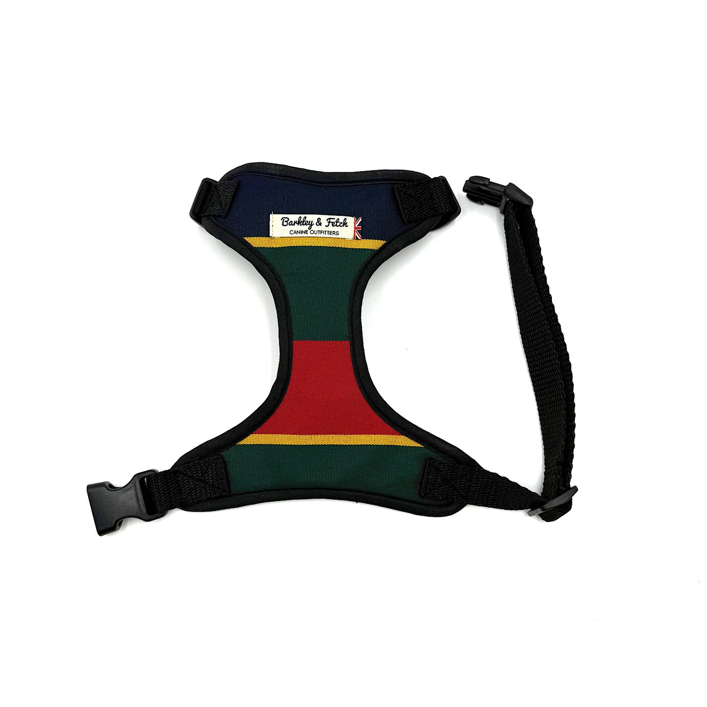 School Stripe Soft Dog Harness