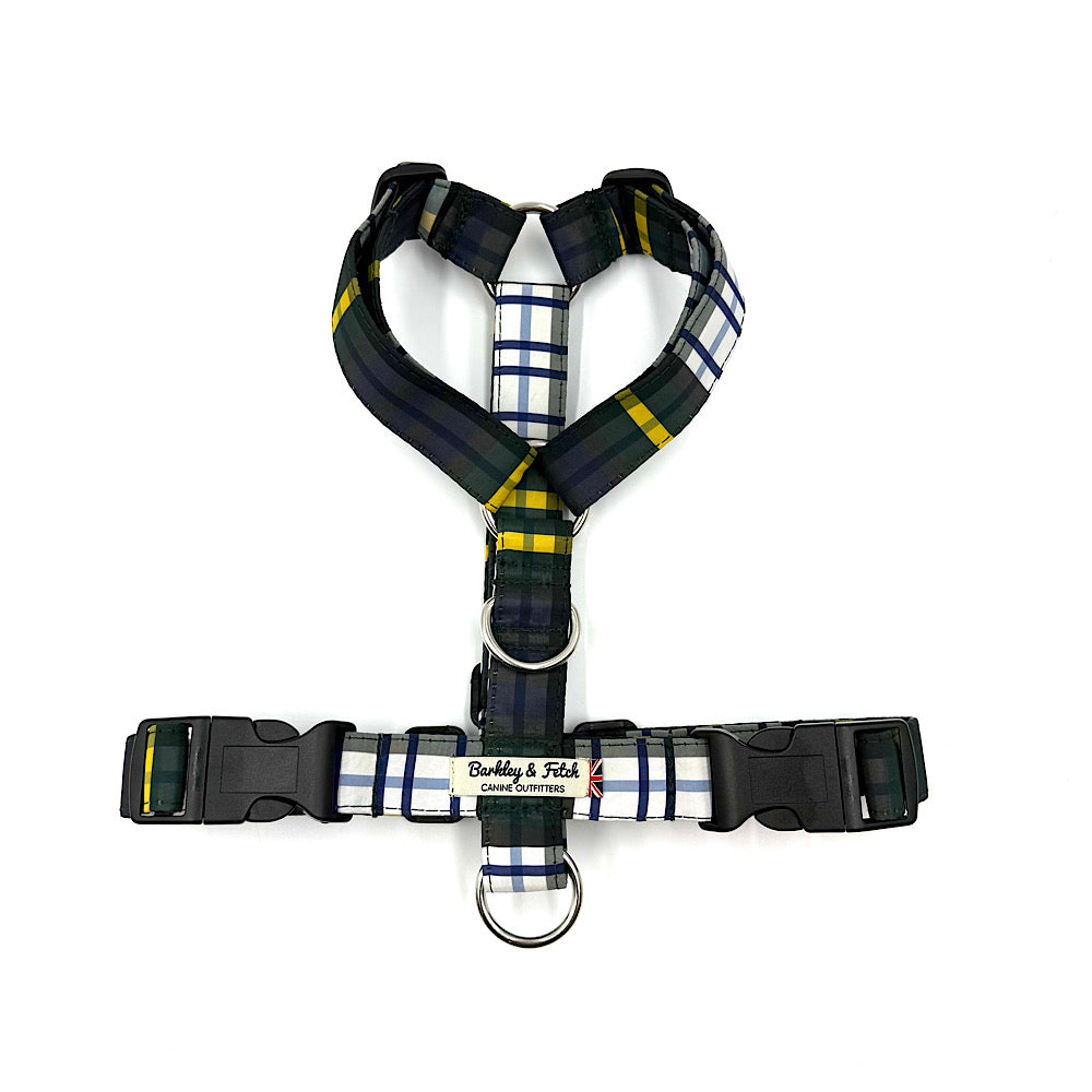 Gordon Tartan Strap Dog Harness